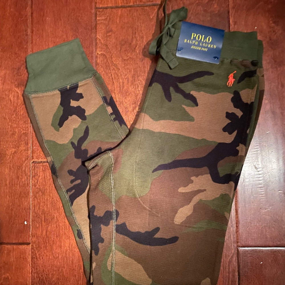 Polo Ralph Lauren Thermal (Camo) Camoflauge Joggers